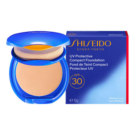 BASE COM PROTE��O UV FPS 30 MEDIUM IVORY UV PROTECTIVE COMPACT 